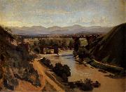 Corot Camille The bridge of Narnl oil on canvas